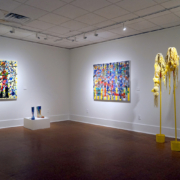Installation View of Undercover, Galveston Arts Center
