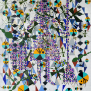 Pontricalisimo, 2019. Acrylic on canvas, 60 x 48 inches.
