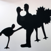 Untitled, 2011. Acrylic on wall, N x N feet.