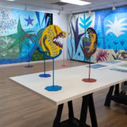 Installation view, PAC Art Residency