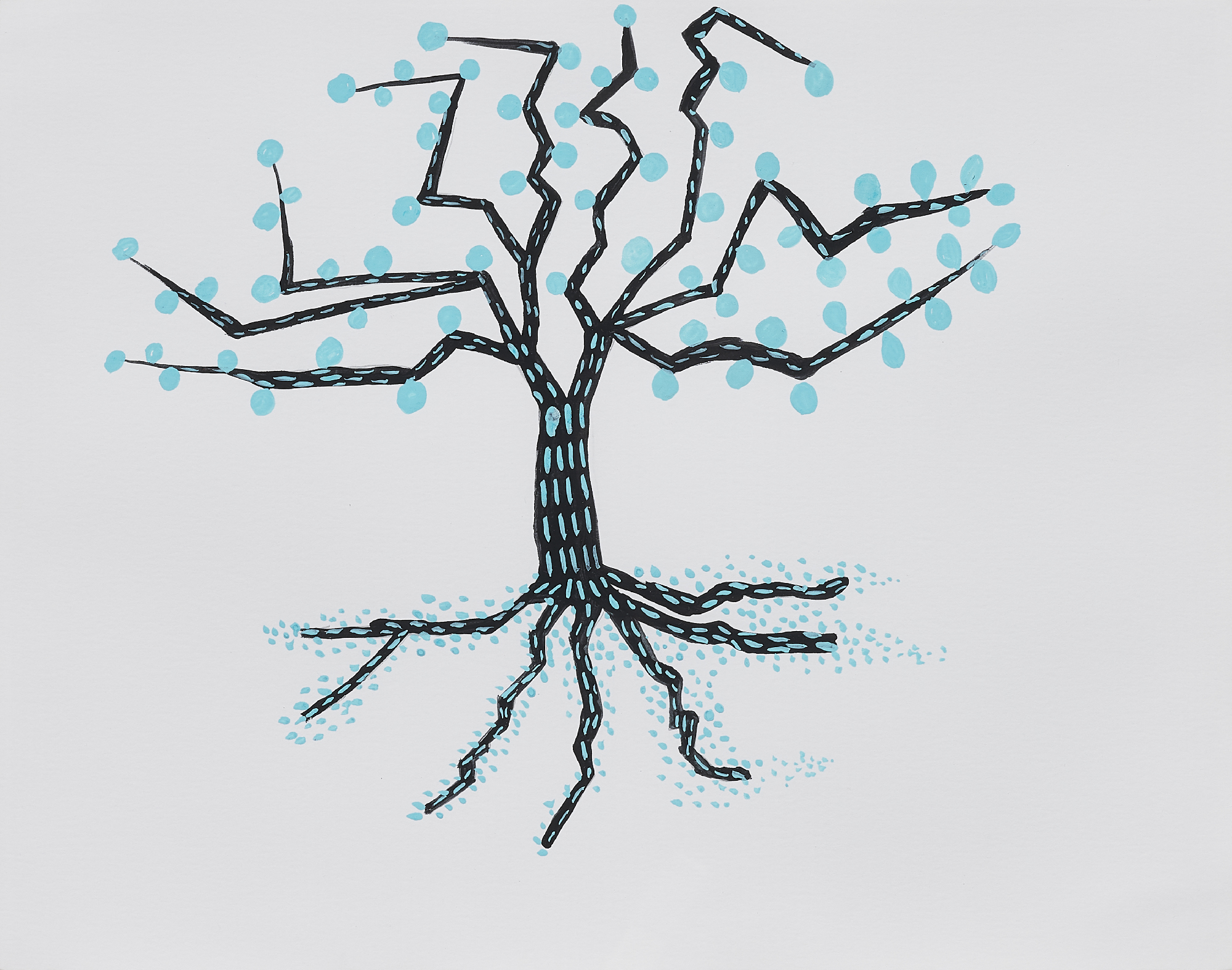 FC05 - Icaco - 56763_GR_Rafael Salim_high_02 Icaco, 2024. Acrylic gouache on paper, 11 x 14 inches.